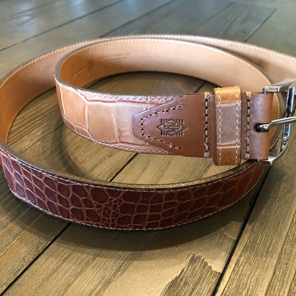 martin dingman alligator belt